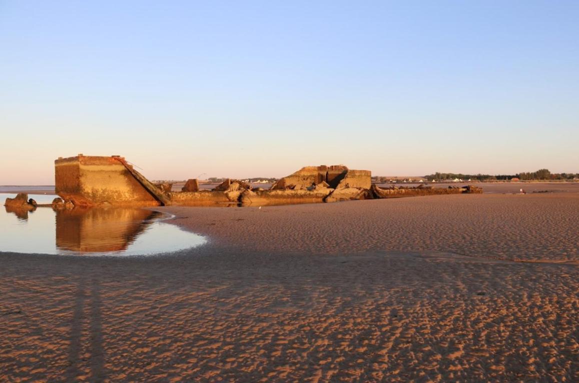 Gites " Arromanches" Ou "Bord De Mer Pmr" 2 Chambres En Front De Mer A Asnelles , 3Km D'Arromanches, 10Km De Bayeux Εξωτερικό φωτογραφία