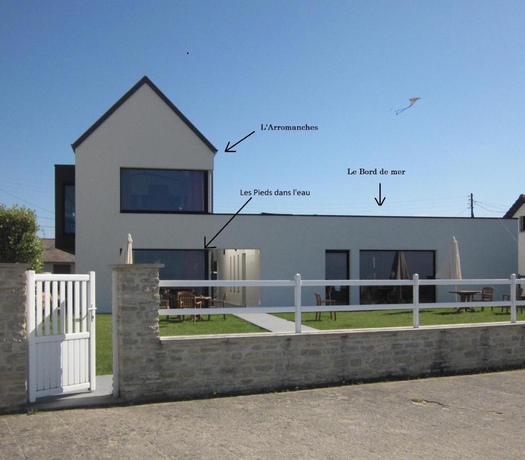 Gites " Arromanches" Ou "Bord De Mer Pmr" 2 Chambres En Front De Mer A Asnelles , 3Km D'Arromanches, 10Km De Bayeux Εξωτερικό φωτογραφία